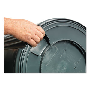 Impact® wholesale. Impact® Advanced Gator Waste Container, Round, Plastic, 44 Gal, Gray. HSD Wholesale: Janitorial Supplies, Breakroom Supplies, Office Supplies.