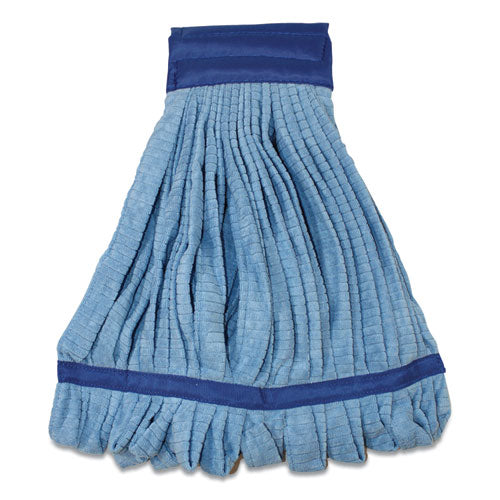 Impact® wholesale. Impact® Microfiber Tube Wet Mops, Large, 5" Headband, Blue, 12-carton. HSD Wholesale: Janitorial Supplies, Breakroom Supplies, Office Supplies.
