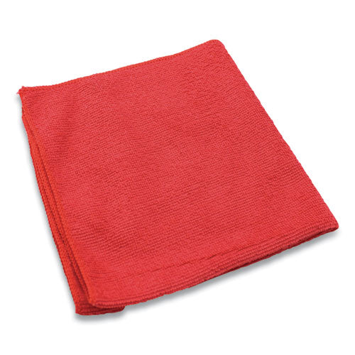 Impact® wholesale. Impact® Lightweight Microfiber Cloths, 16 X 16, Red, 240-carton. HSD Wholesale: Janitorial Supplies, Breakroom Supplies, Office Supplies.