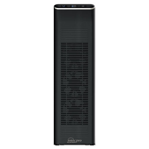 Ionic Pro® wholesale. Pro Platinum Air Purifier, 600 Sq Ft Room Capacity, Black. HSD Wholesale: Janitorial Supplies, Breakroom Supplies, Office Supplies.