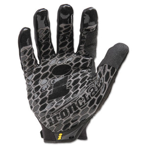 Ironclad wholesale. Box Handler Gloves, Black, Medium, Pair. HSD Wholesale: Janitorial Supplies, Breakroom Supplies, Office Supplies.