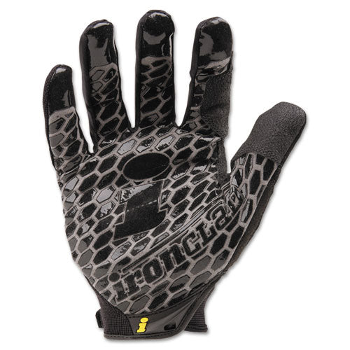 Ironclad wholesale. Box Handler Gloves, Black, Large, Pair. HSD Wholesale: Janitorial Supplies, Breakroom Supplies, Office Supplies.