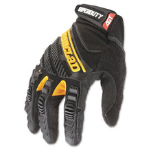 Load image into Gallery viewer, Ironclad wholesale. Superduty Gloves, Medium, Black-yellow, 1 Pair. HSD Wholesale: Janitorial Supplies, Breakroom Supplies, Office Supplies.