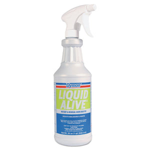 Dymon® wholesale. DYMON Liquid Alive Odor Digester, 32 Oz Bottle, 12-carton. HSD Wholesale: Janitorial Supplies, Breakroom Supplies, Office Supplies.