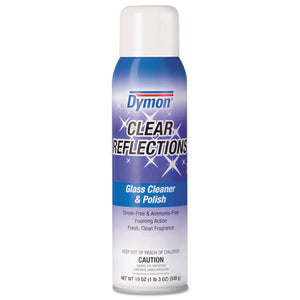 Dymon® wholesale. DYMON Clear Reflections Mirror And Glass Cleaner, 20 Oz Aerosol Spray, 12-carton. HSD Wholesale: Janitorial Supplies, Breakroom Supplies, Office Supplies.