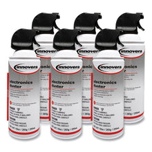 Load image into Gallery viewer, Innovera® wholesale. Compressed Air Duster Cleaner, 10 Oz Can, 6-pack. HSD Wholesale: Janitorial Supplies, Breakroom Supplies, Office Supplies.