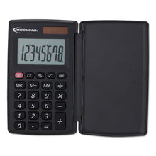 Load image into Gallery viewer, Innovera® wholesale. 15921 Pocket Calculator With Hard Shell Flip Cover, 8-digit, Lcd. HSD Wholesale: Janitorial Supplies, Breakroom Supplies, Office Supplies.