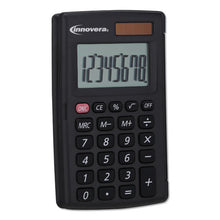 Load image into Gallery viewer, Innovera® wholesale. 15921 Pocket Calculator With Hard Shell Flip Cover, 8-digit, Lcd. HSD Wholesale: Janitorial Supplies, Breakroom Supplies, Office Supplies.