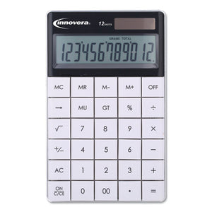 Innovera® wholesale. 15973 Large Button Calculator, 12-digit, Lcd. HSD Wholesale: Janitorial Supplies, Breakroom Supplies, Office Supplies.
