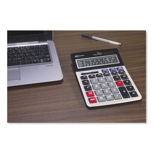Innovera® wholesale. 15975 Large Display Calculator, Dual Power, 12-digit Lcd Display. HSD Wholesale: Janitorial Supplies, Breakroom Supplies, Office Supplies.