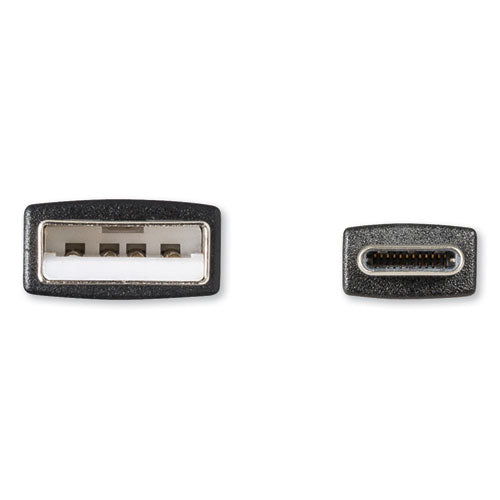 Innovera® wholesale. Usb To Usb C Cable, 3 Ft, Black. HSD Wholesale: Janitorial Supplies, Breakroom Supplies, Office Supplies.