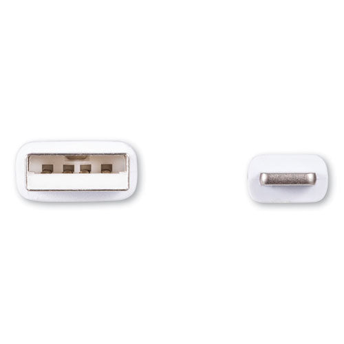 Innovera® wholesale. Usb Lightning Cable, 3 Ft, White. HSD Wholesale: Janitorial Supplies, Breakroom Supplies, Office Supplies.