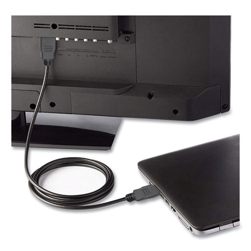 Innovera® wholesale. Hdmi Version 1.4 Cable, 25 Ft, Black. HSD Wholesale: Janitorial Supplies, Breakroom Supplies, Office Supplies.