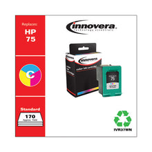 Load image into Gallery viewer, Innovera® wholesale. Remanufactured Tri-color Ink, Replacement For Hp 75 (cb337wn), 170 Page-yield. HSD Wholesale: Janitorial Supplies, Breakroom Supplies, Office Supplies.