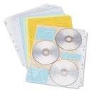 Innovera® wholesale. Two-sided Cd-dvd Pages For Three-ring Binder, 10-pack. HSD Wholesale: Janitorial Supplies, Breakroom Supplies, Office Supplies.
