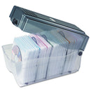 Innovera® wholesale. Cd-dvd Storage Case, Holds 150 Discs, Clear-smoke. HSD Wholesale: Janitorial Supplies, Breakroom Supplies, Office Supplies.