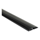 Innovera® wholesale. Floor Sleeve Cable Management, 2.5" X 0.5" Channel, 72" Long, Black. HSD Wholesale: Janitorial Supplies, Breakroom Supplies, Office Supplies.