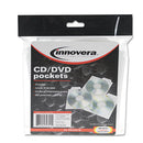 Innovera® wholesale. Cd-dvd Pockets, 25-pack. HSD Wholesale: Janitorial Supplies, Breakroom Supplies, Office Supplies.