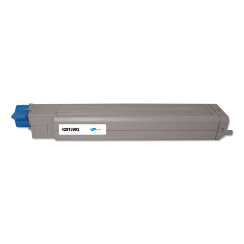 Innovera® wholesale. Remanufactured Cyan Toner, Replacement For Oki Type C7 (42918903), 15,000 Page-yield. HSD Wholesale: Janitorial Supplies, Breakroom Supplies, Office Supplies.