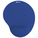 Innovera® wholesale. Mouse Pad W-gel Wrist Pad, Nonskid Base, 10-3-8 X 8-7-8, Blue. HSD Wholesale: Janitorial Supplies, Breakroom Supplies, Office Supplies.