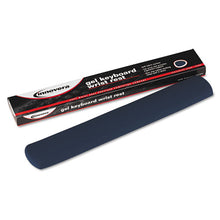 Load image into Gallery viewer, Innovera® wholesale. Gel Nonskid Keyboard Wrist Rest, Blue. HSD Wholesale: Janitorial Supplies, Breakroom Supplies, Office Supplies.