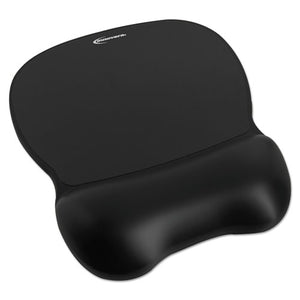 Innovera® wholesale. Gel Mouse Pad W-wrist Rest, Nonskid Base, 8-1-4 X 9-5-8, Black. HSD Wholesale: Janitorial Supplies, Breakroom Supplies, Office Supplies.