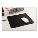 Innovera® wholesale. Large Mouse Pad, Nonskid Base, 9 7-8 X 11 7-8 X 1-8, Black. HSD Wholesale: Janitorial Supplies, Breakroom Supplies, Office Supplies.
