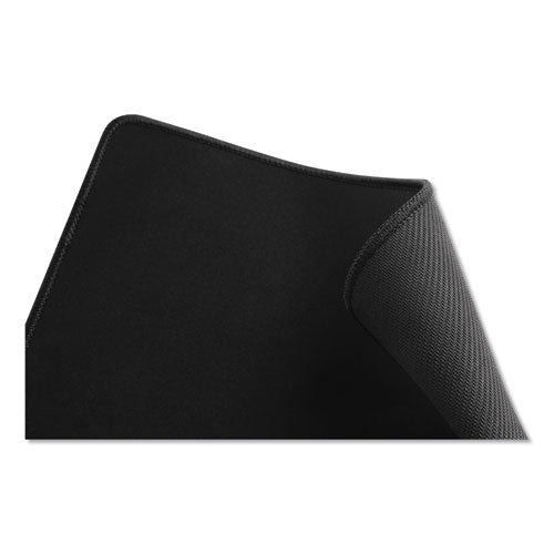 Innovera® wholesale. Large Mouse Pad, Nonskid Base, 9 7-8 X 11 7-8 X 1-8, Black. HSD Wholesale: Janitorial Supplies, Breakroom Supplies, Office Supplies.