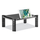 Innovera® wholesale. Large Monitor Stand With Cable Management, 12.99" X 17.1" X 6.6", Black, Supports 22 Lbs. HSD Wholesale: Janitorial Supplies, Breakroom Supplies, Office Supplies.