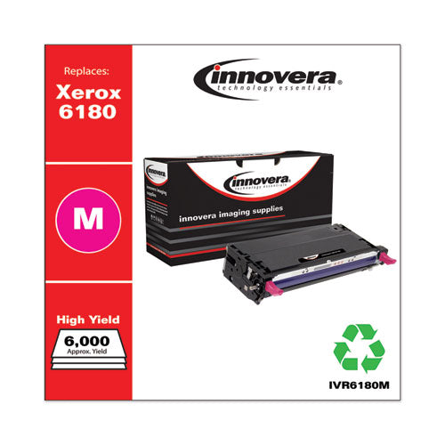 Innovera® wholesale. Remanufactured Magenta High-yield Toner, Replacement For Xerox 6180 (113r00724), 6,000 Page-yield. HSD Wholesale: Janitorial Supplies, Breakroom Supplies, Office Supplies.