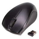 Innovera® wholesale. Compact Mouse, 2.4 Ghz Frequency-26 Ft Wireless Range, Left-right Hand Use, Black. HSD Wholesale: Janitorial Supplies, Breakroom Supplies, Office Supplies.