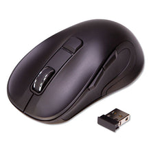 Load image into Gallery viewer, Innovera® wholesale. Hyper-fast Scrolling Mouse, 2.4 Ghz Frequency-26 Ft Wireless Range, Right Hand Use, Black. HSD Wholesale: Janitorial Supplies, Breakroom Supplies, Office Supplies.