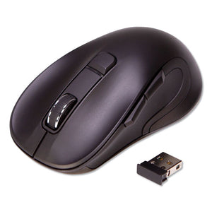 Innovera® wholesale. Hyper-fast Scrolling Mouse, 2.4 Ghz Frequency-26 Ft Wireless Range, Right Hand Use, Black. HSD Wholesale: Janitorial Supplies, Breakroom Supplies, Office Supplies.