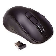 Load image into Gallery viewer, Innovera® wholesale. Hyper-fast Scrolling Mouse, 2.4 Ghz Frequency-26 Ft Wireless Range, Right Hand Use, Black. HSD Wholesale: Janitorial Supplies, Breakroom Supplies, Office Supplies.