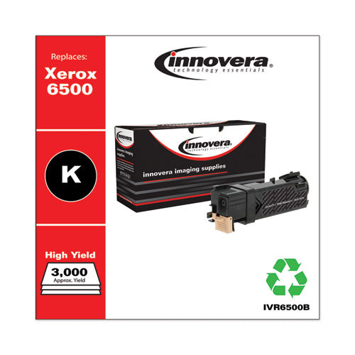 Innovera® wholesale. Remanufactured Black High-yield Toner, Replacement For Xerox 6500 (106r01597), 3,000 Page-yield. HSD Wholesale: Janitorial Supplies, Breakroom Supplies, Office Supplies.