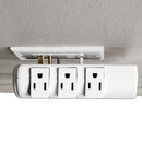 Innovera® wholesale. Wall Mount Surge Protector, 6 Outlets, 2160 Joules, White. HSD Wholesale: Janitorial Supplies, Breakroom Supplies, Office Supplies.