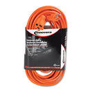 Innovera® wholesale. Indoor-outdoor Extension Cord, 50ft, Orange. HSD Wholesale: Janitorial Supplies, Breakroom Supplies, Office Supplies.