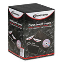 Innovera® wholesale. Standard Dvd Case, Black, 10-pack. HSD Wholesale: Janitorial Supplies, Breakroom Supplies, Office Supplies.