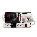 Innovera® wholesale. Six-outlet Power Strip, 15 Ft Cord, 1.94 X 10.19 X 1.19, Ivory. HSD Wholesale: Janitorial Supplies, Breakroom Supplies, Office Supplies.