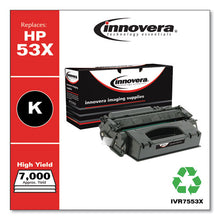 Load image into Gallery viewer, Innovera® wholesale. Remanufactured Black High-yield Toner, Replacement For Hp 53x (q7553x), 7,000 Page-yield. HSD Wholesale: Janitorial Supplies, Breakroom Supplies, Office Supplies.