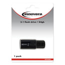 Innovera® wholesale. Usb 3.0 Flash Drive, 64 Gb,. HSD Wholesale: Janitorial Supplies, Breakroom Supplies, Office Supplies.