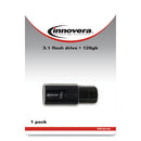 Innovera® wholesale. Usb 3.0 Flash Drive, 128 Gb,. HSD Wholesale: Janitorial Supplies, Breakroom Supplies, Office Supplies.