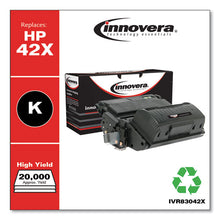 Load image into Gallery viewer, Innovera® wholesale. Remanufactured Black High-yield Toner, Replacement For Hp 42x (q5942x), 20,000 Page-yield. HSD Wholesale: Janitorial Supplies, Breakroom Supplies, Office Supplies.