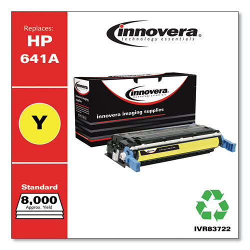 Innovera® wholesale. Remanufactured Yellow Toner, Replacement For Hp 641a (c9722a), 8,000 Page-yield. HSD Wholesale: Janitorial Supplies, Breakroom Supplies, Office Supplies.