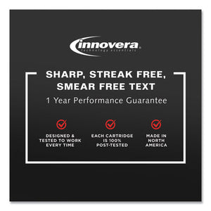 Innovera® wholesale. Remanufactured Black Ink, Replacement For Hp 902 (t6l98an), 300 Page-yield. HSD Wholesale: Janitorial Supplies, Breakroom Supplies, Office Supplies.