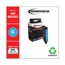 Innovera® wholesale. Remanufactured Cyan High-yield Ink, Replacement For Hp 902xl (t6m02an), 825 Page-yield. HSD Wholesale: Janitorial Supplies, Breakroom Supplies, Office Supplies.