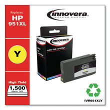 Load image into Gallery viewer, Innovera® wholesale. Remanufactured Yellow High-yield Ink, Replacement For Hp 951xl (cn048an), 1,500 Page-yield. HSD Wholesale: Janitorial Supplies, Breakroom Supplies, Office Supplies.