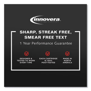 Innovera® wholesale. Remanufactured Black High-yield Ink, Replacement For Hp 952xl (f6u19an), 2,000 Page-yield. HSD Wholesale: Janitorial Supplies, Breakroom Supplies, Office Supplies.