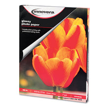 Load image into Gallery viewer, Innovera® wholesale. Glossy Photo Paper, 7 Mil, 8.5 X 11, Glossy White, 100-pack. HSD Wholesale: Janitorial Supplies, Breakroom Supplies, Office Supplies.