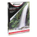 Innovera® wholesale. Heavyweight Photo Paper, 11 Mil, 8.5 X 11, Matte White, 50-pack. HSD Wholesale: Janitorial Supplies, Breakroom Supplies, Office Supplies.